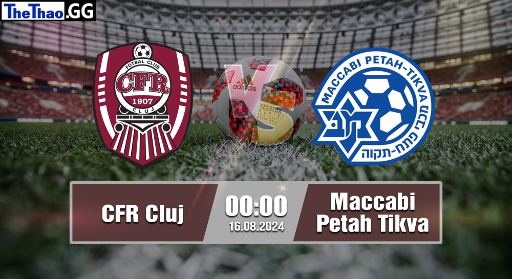 Nhận định, soi kèo CFR Cluj vs Maccabi Petah Tikva, 00h00 ngày 16/08/2024 - Conference League 2024.