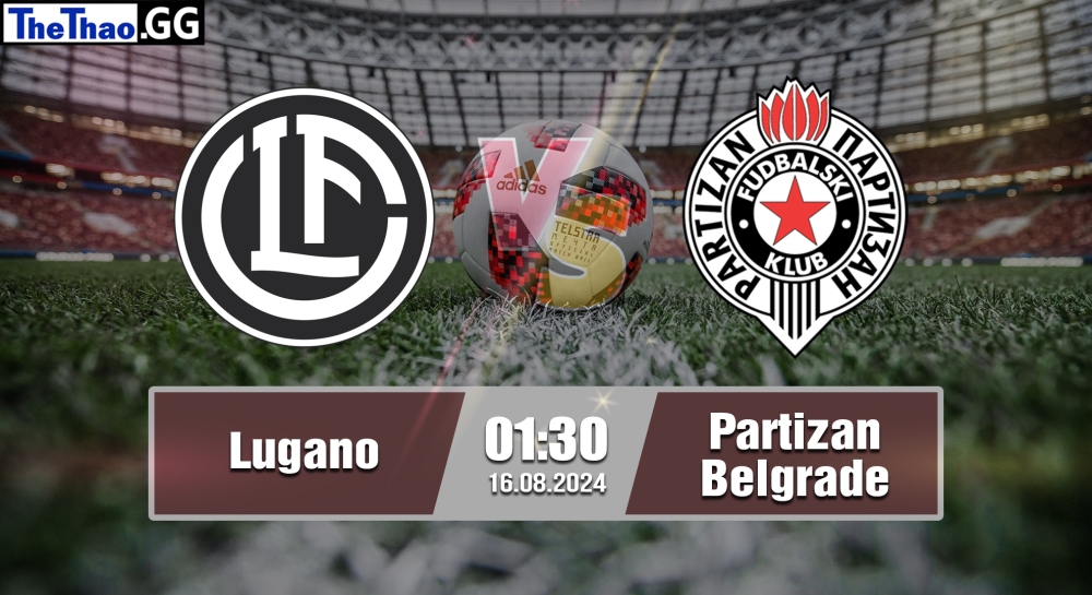 Nhận định, soi kèo Lugano vs Partizan Belgrade, 01h30 ngày 16/08/2024 - Europa League 2024.