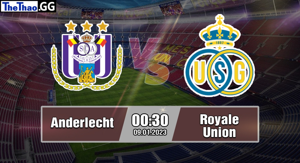 Nhận định, soi kèo Anderlecht vs Royale Union SG, 00h30 ngày 09/01/2023 - Jupiler League 2022/23