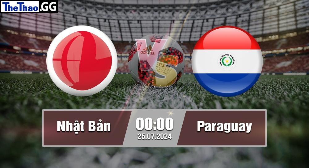 Nhận định, soi kèo Nhật Bản vs Paraguay, 00h00 ngày 25/07/2024 - Olympic Paris 2024.