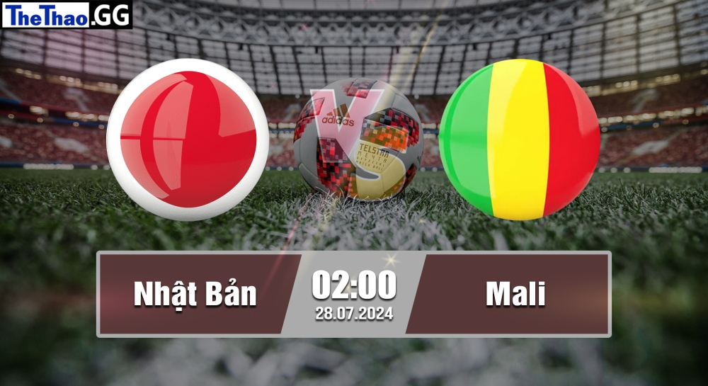 Nhận định, soi kèo Nhật Bản vs Mali, 00h00 ngày 28/07/2024 - Olympic Paris 2024.