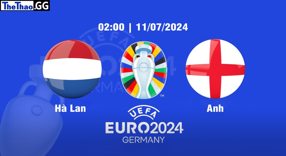 Nhận định, soi kèo Hà Lan vs Anh, 02h00 ngày 11/07/2024 - Euro 2024.