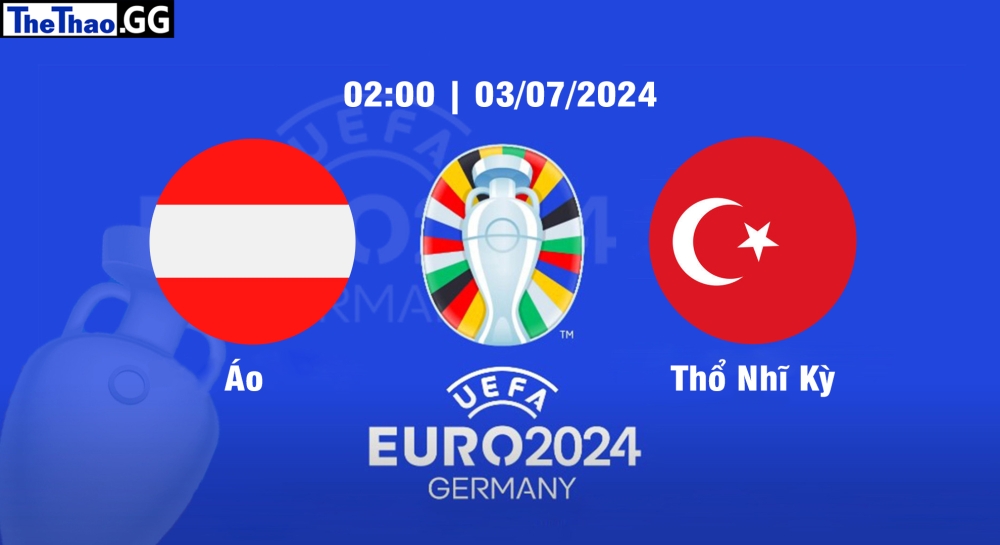 Nhận định, soi kèo Áo vs Thổ Nhĩ Kỳ, 02h00 ngày 03/07 - Euro 2024