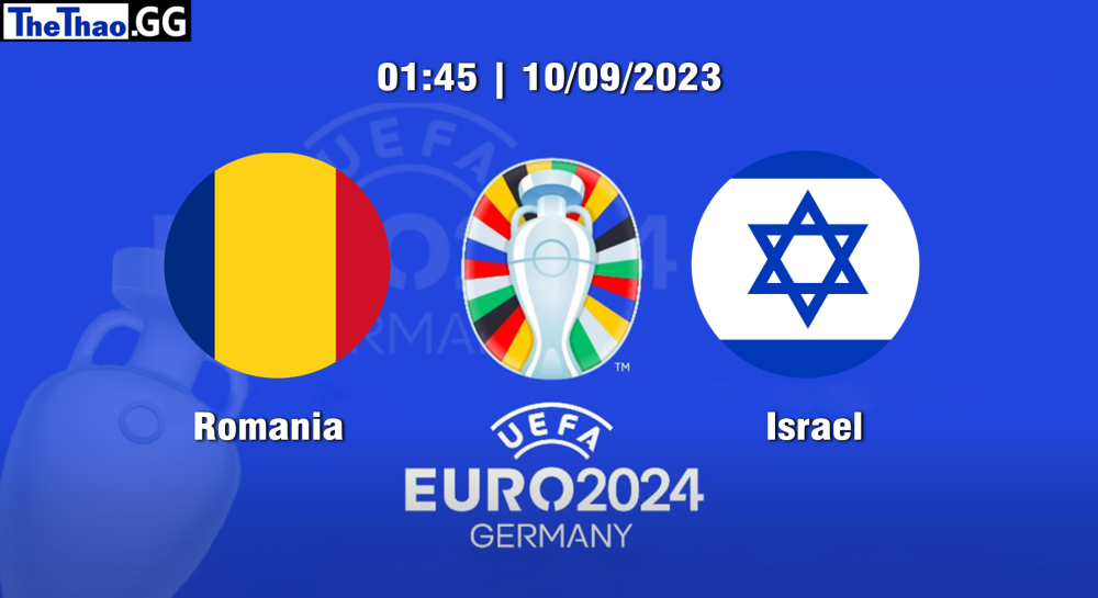 NHẬN ĐỊNH, SOI KÈO CÁ CƯỢC ROMANIA VS ISRAEL, 01H45 NGÀY 10/09/2023 - EURO 2023/24