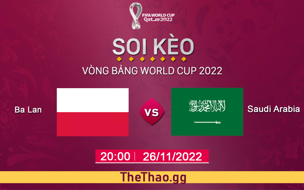 Nhận định, soi kèo Ba Lan VS Ba Lan, 23h ngày 22/11 - Bảng C World Cup 2022