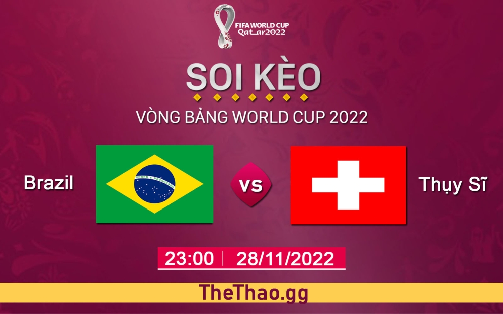 Nhận định, soi kèo phạt góc Brazil vs Thụy Sĩ, 23h00 ngày 28/11/2022 - Bảng G World Cup 2022 