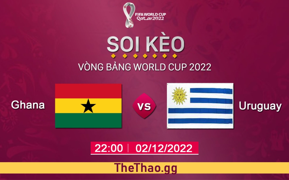 Nhận định, soi kèo phạt góc Ghana vs Uruguay, 22h00 ngày 2/12/2022 - Bảng H World Cup 2022 