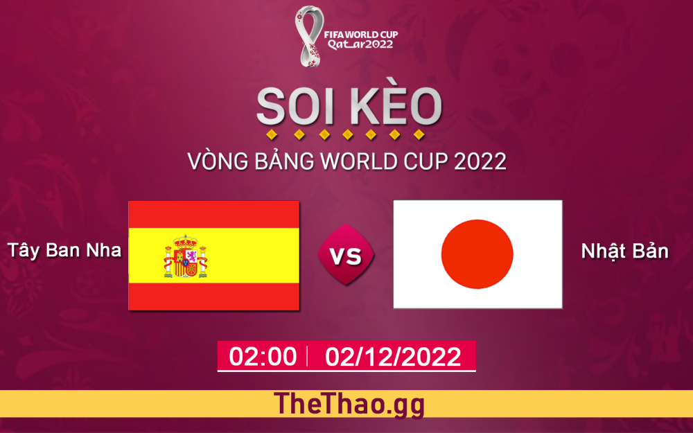 Nhận định, soi kèo Tây Ban Nha VS Nhật Bản, 02h ngày 02/12 - Bảng E World Cup 2022
