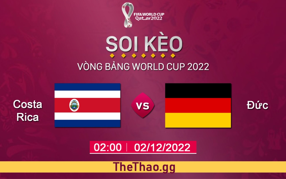 Nhận định, soi kèo phạt góc Costa Rica vs Đức, 02h00 ngày 2/12/2022- Bảng E World Cup 2022 