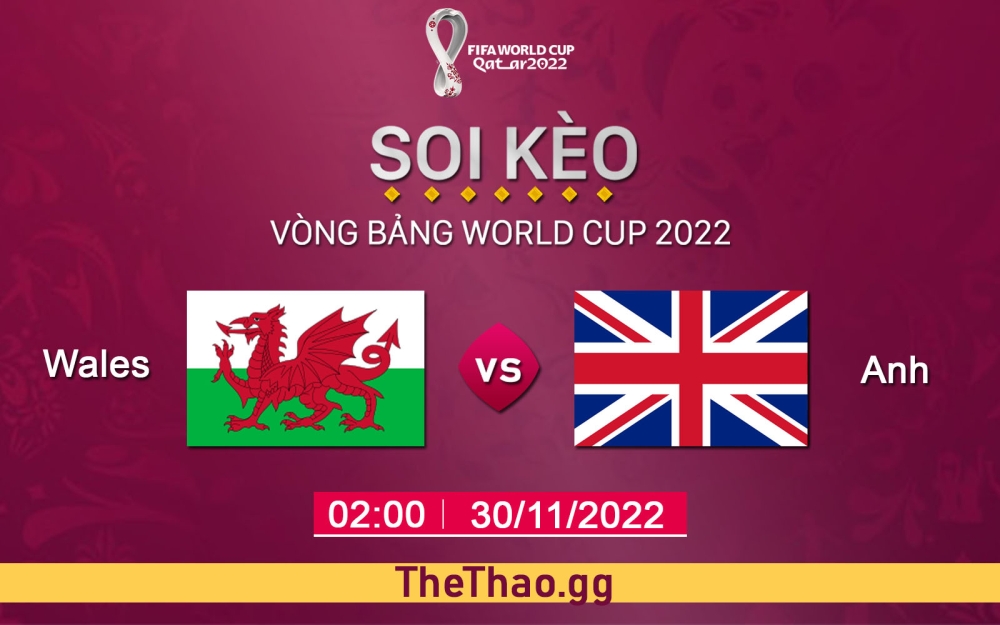 Nhận định, soi kèo phạt góc Wales vs Anh, 02h00 ngày 30/11/2022- Bảng B World Cup 2022 