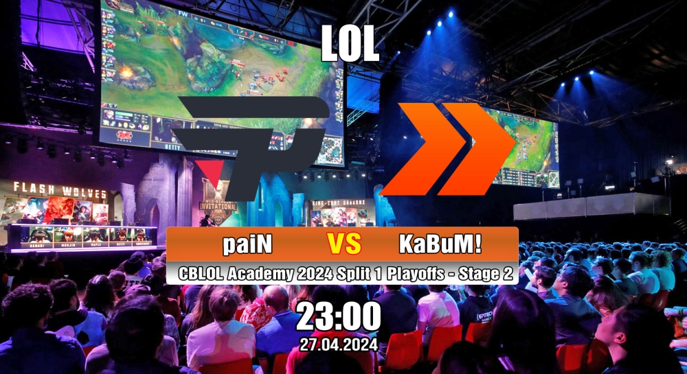 Cá cược LOL, nhận định soi kèo paiN Academy vs KaBuM! Academy - 2024 Mid-Season Invitational Stage 1 (Play-In)