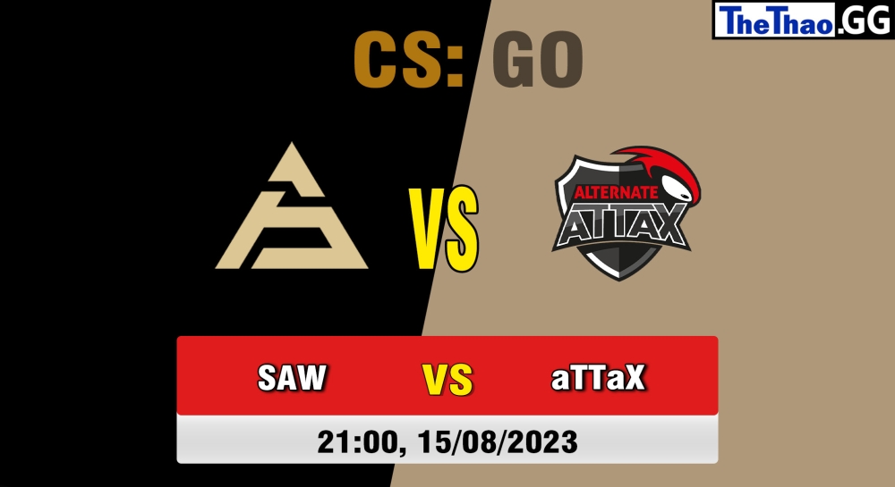 Cá cược CSGO, nhận định soi kèo SAW vs ALTERNATE aTTaX - CCT Central Europe Series #7 Playoffs.