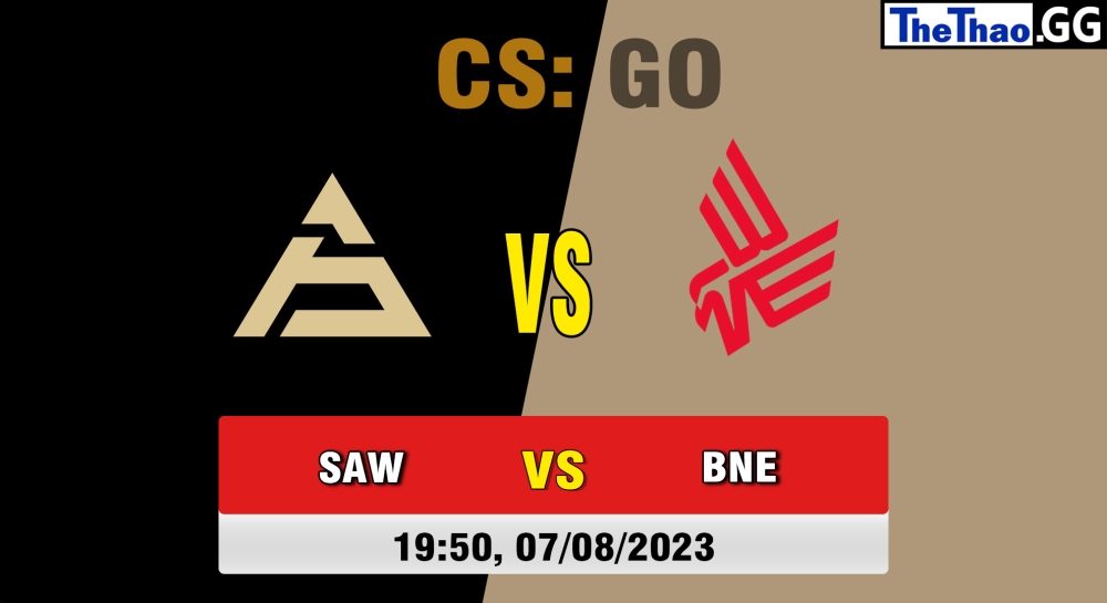 Cá cược CSGO, nhận định soi kèo SAW vs Bad News Eagles - Copa de La Liga 2023.