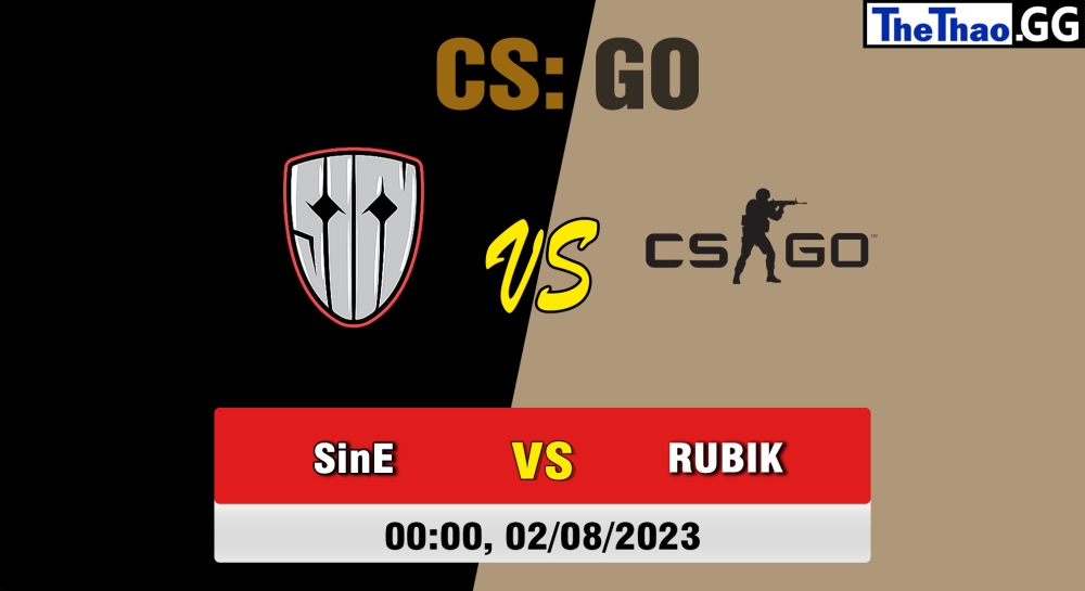Cá cược CSGO, nhận định soi kèo SINNERS Esports vs RUBIK - CCT Central Europe Series #7.