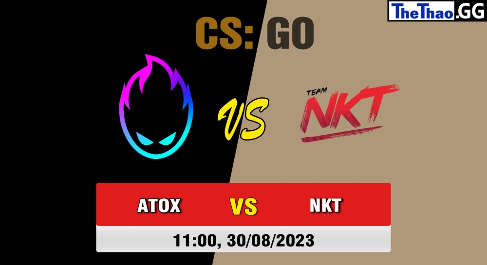 Nhận định, cá cược CSGO, soi kèo ATOX vs Team NKT, 11h ngày 30/08/2023 - Perfect World Arena Premier League Season 5: Professional Division - Group B