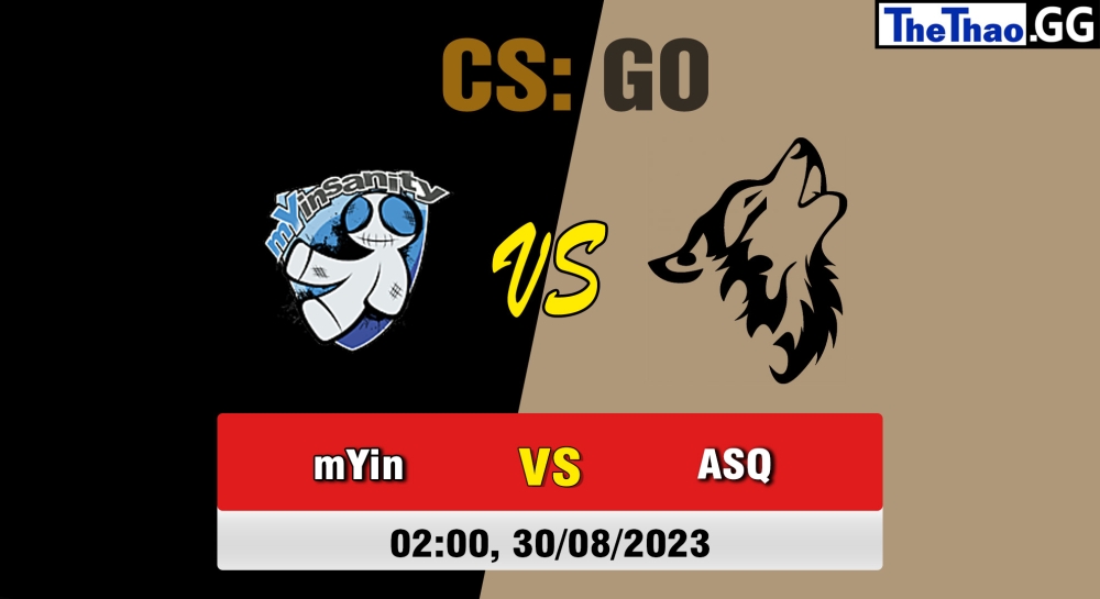 Nhận định, cá cược CSGO, soi kèo mYinsanity vs Astatiqs, 2h ngày 30/08/2023 - Swisscom Hero League Fall 2023: Regular Season