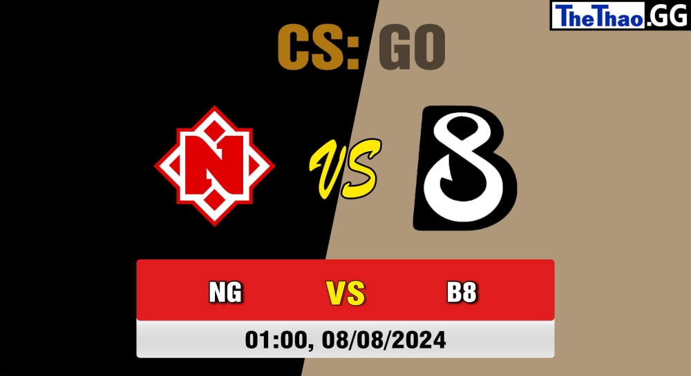 Cá cược CSGO, nhận định soi kèo B8 vs Nemiga Gaming - ESL Challenger League Mùa giải 48 Châu   u .