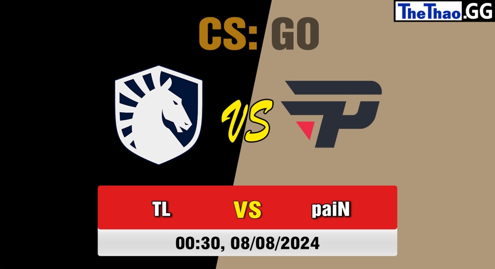 Cá cược CSGO, nhận định soi kèo paiN Gaming vs Team Liquid - IEM Cologne 2024.