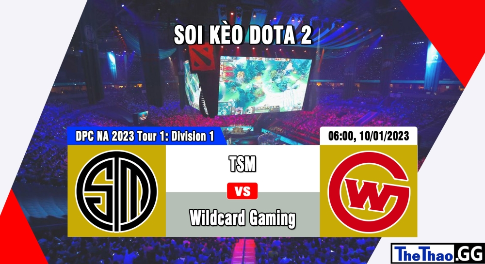 Nhận định, soi kèo TSM vs Wildcard Gaming, 06h ngày 10/01/2023 - DPC NA 2023 Tour 1: Division 1