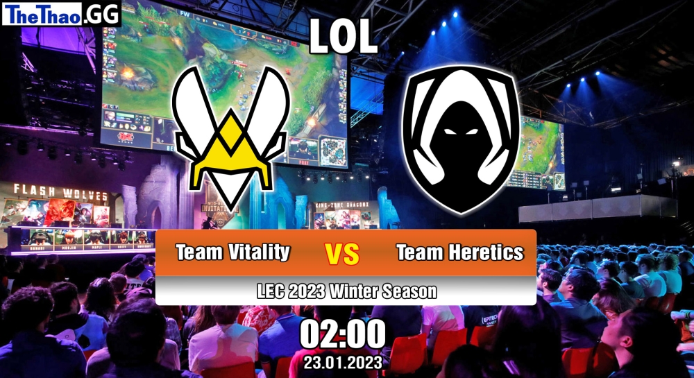 Nhận định, soi kèo Team Vitality vs Team Heretics, 02h ngày 23/01/2023 – LEC 2023 Winter Season