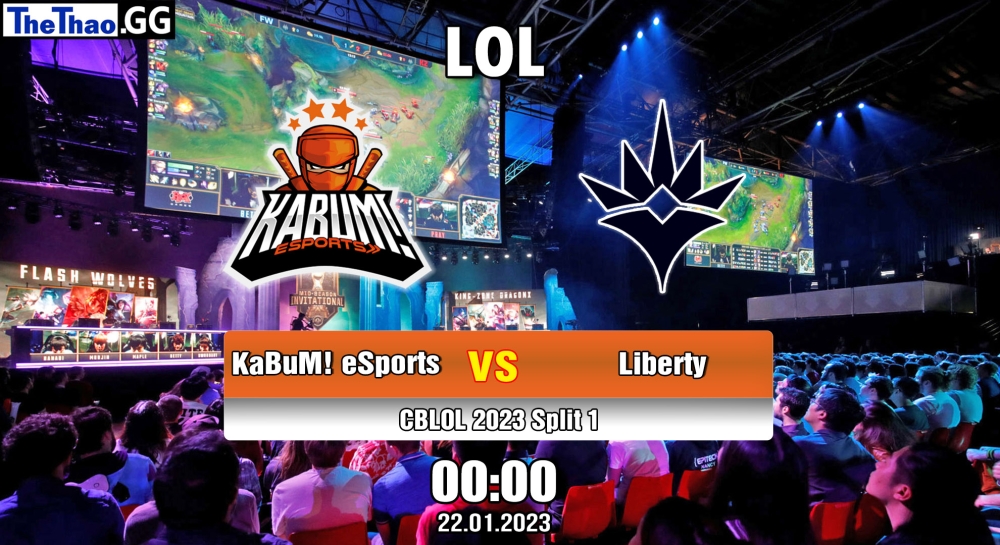 Nhận định, soi kèo KaBuM! eSports vs Liberty, 00h ngày 22/01/2023 – CBLOL 2023 Split 1