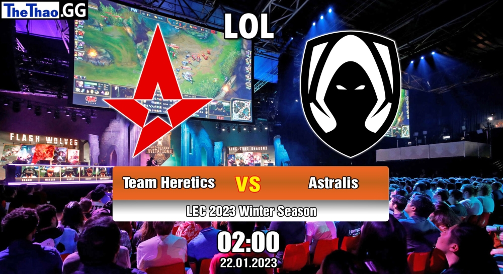 Nhận định, soi kèo Team Heretics vs Astralis, 02h ngày 22/01/2023 – LEC 2023 Winter Season