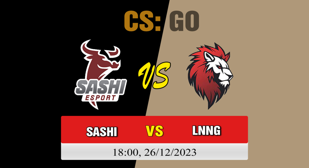 Cá cược CSGO, nhận định soi kèo Sashi Esport vs L&G - [MR12] HATOR Games #1 - Group Stage