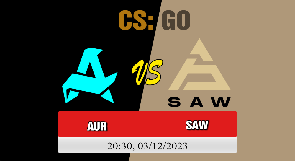 Cá cược CSGO, nhận định soi kèo Aurora Gaming vs SAW - [MR12] CCT Online Finals #5.