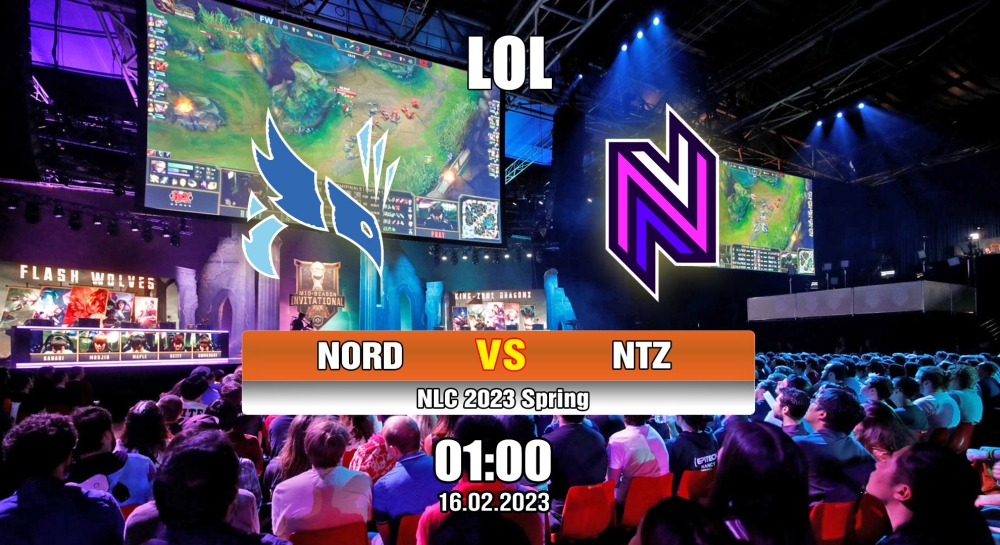 Nhận định, cá cược LOL, soi kèo NORD Esports vs Nativz, 01h ngày 16/02/2023 – NLC 2023 Spring