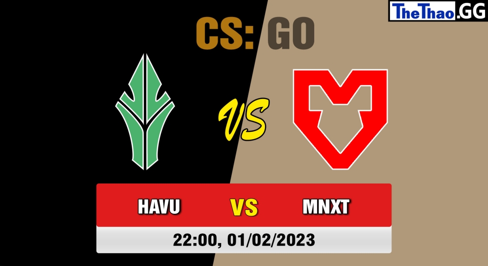 Nhận định, cá cược CS:GO, soi kèo Havu Gaming vs mouz NXT, 22h ngày 01/02/2023 - CCT North Europe Series #3