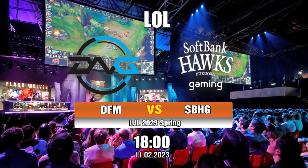 Nhận định, cá cược LOL, soi kèo DetonatioN FocusMe vs Fukuoka SoftBank Hawks gaming, 18h ngày 11/02/2023 – LJL 2023 Spring