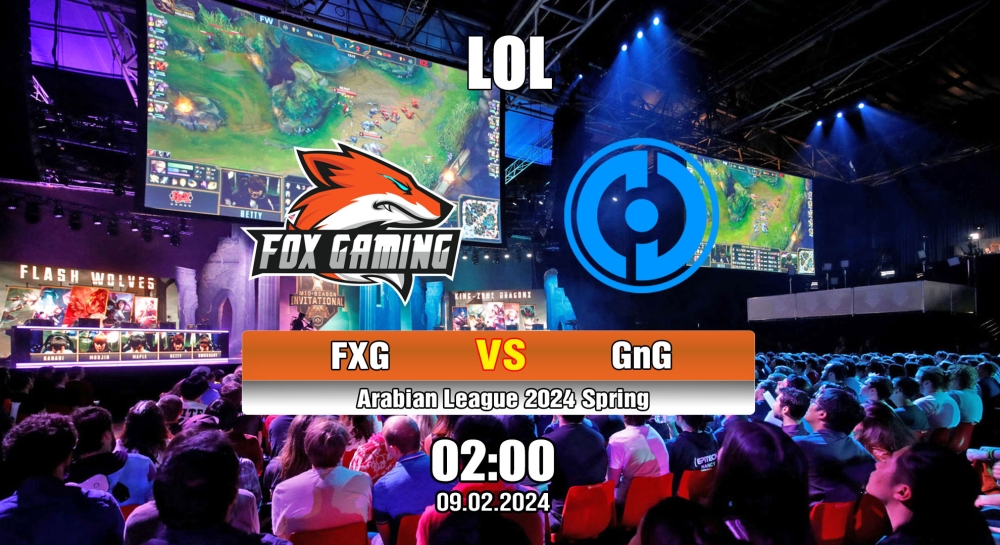 Cá cược LOL, nhận định soi kèo Fox Gaming vs GnG Esports - Arabian League 2024 Spring.