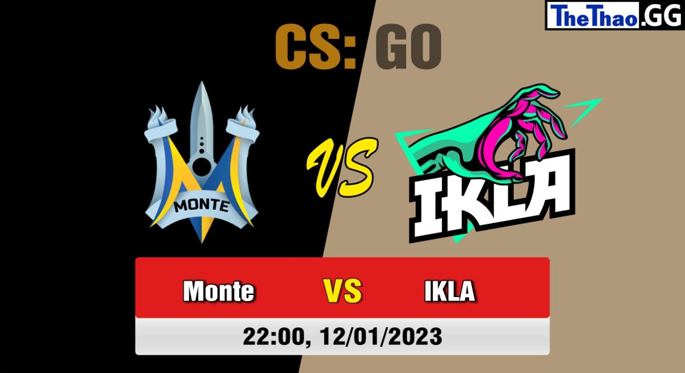 Nhận định, soi kèo Monte vs IKLA, 22h ngày 12/01/2023 - Forward Cup