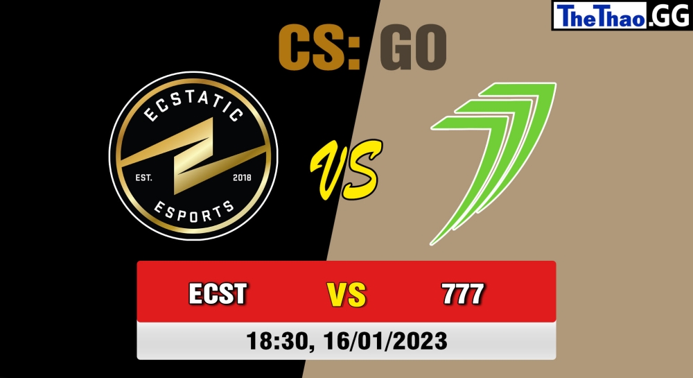 Nhận định, soi kèo ECSTATIC vs 777 Esports, 18h30 ngày 16/01/2023 - European Pro League Season 5