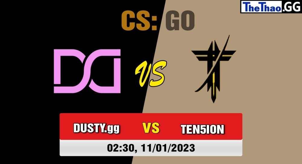 Nhận định, soi kèo DUSTY gg vs TEN5ION, 02h30 ngày 11/01/2023 - Icelandic Esports League Season 7