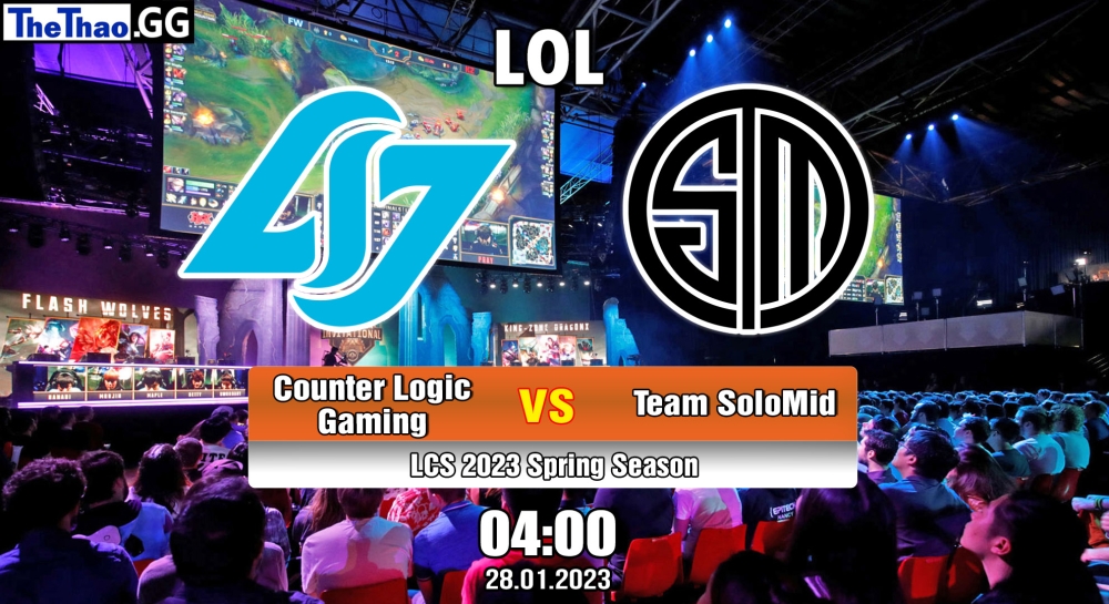 Nhận định, soi kèo Counter Logic Gaming vs Team SoloMid, 04h ngày 28/01/2023 – LCS 2023 Spring Season