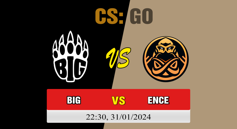 Cá cược CSGO, nhận định soi kèo BIG vs ENCE - [MR12]Intel Extreme Masters Katowice 2024 - Play-In