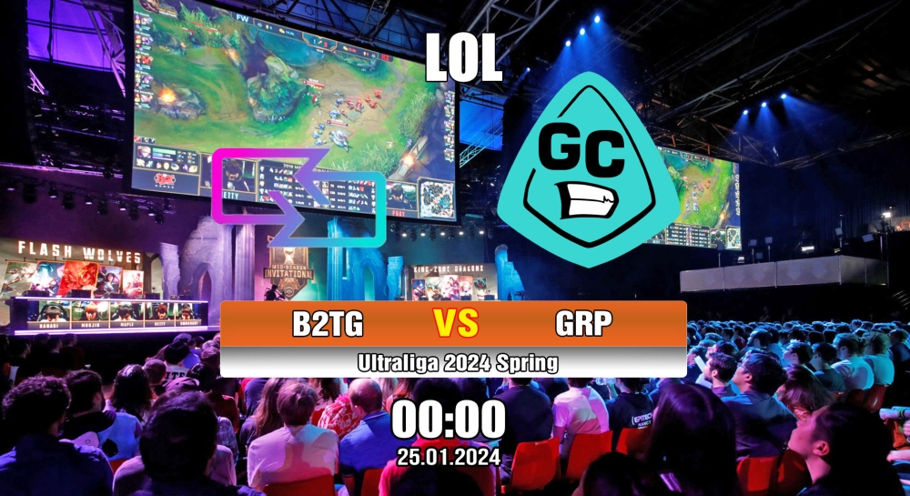Cá cược LOL, nhận định soi kèo GRP Esports vs Back2TheGame - Ultraliga 2024 Spring.