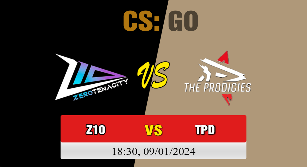 Cá cược CSGO, nhận định soi kèo Zero Tenacity vs The Prodigies - [MR12] European Pro League Season 14: Division 2 - Group Stage