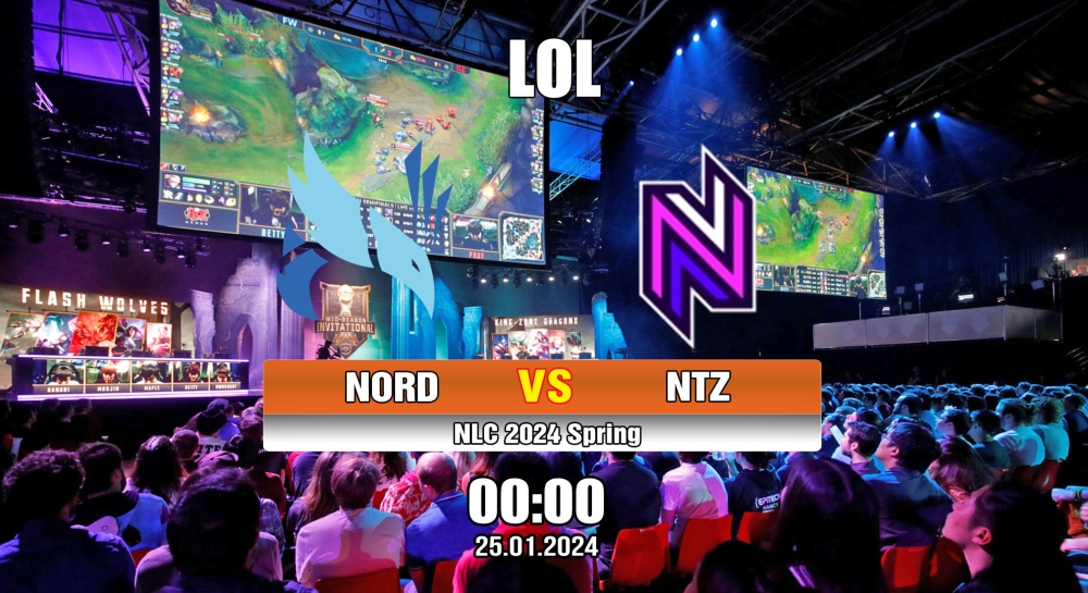 Cá cược LOL, nhận định soi kèo NORD Esports vs Nativz - NLC 2024 Spring.
