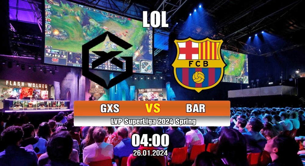 Cá cược LOL, nhận định soi kèo GIANTX Pride vs Barca eSports - LVP SuperLiga 2024 Spring.