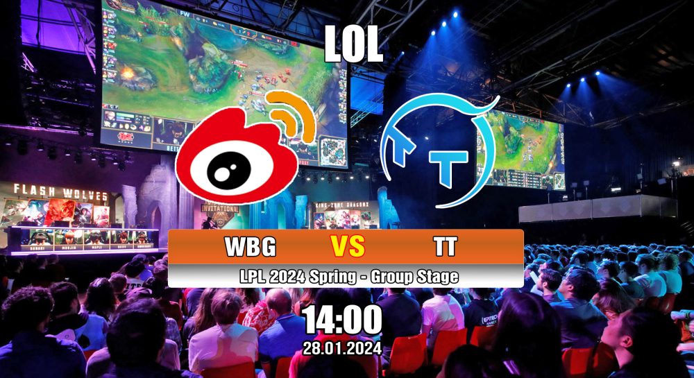 Cá cược LOL, nhận định soi kèo Weibo Gaming vs Thunder Talk Gaming - LPL 2024 Spring - Group Stage