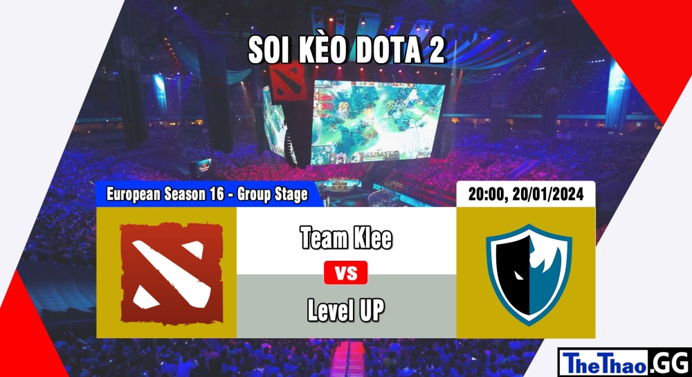 Cá cược Dota 2, nhận định soi kèo Team Klee vs Level UP - European Pro League Season 16 - Group Stage.