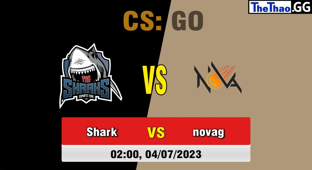 Cá cược CSGO, nhận định soi kèo Sharks Youngsters vs Nova Gaming - RedZone PRO League 2023 Season 5