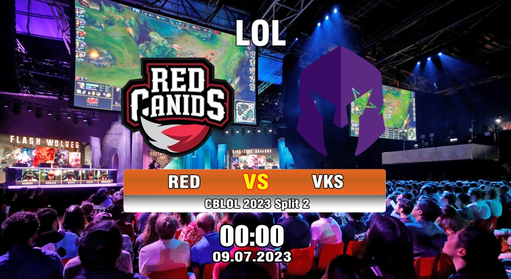 Cá cược LOL, nhận định soi kèo RED Canids vs Vivo Keyd Stars - CBLOL 2023 Split 2
