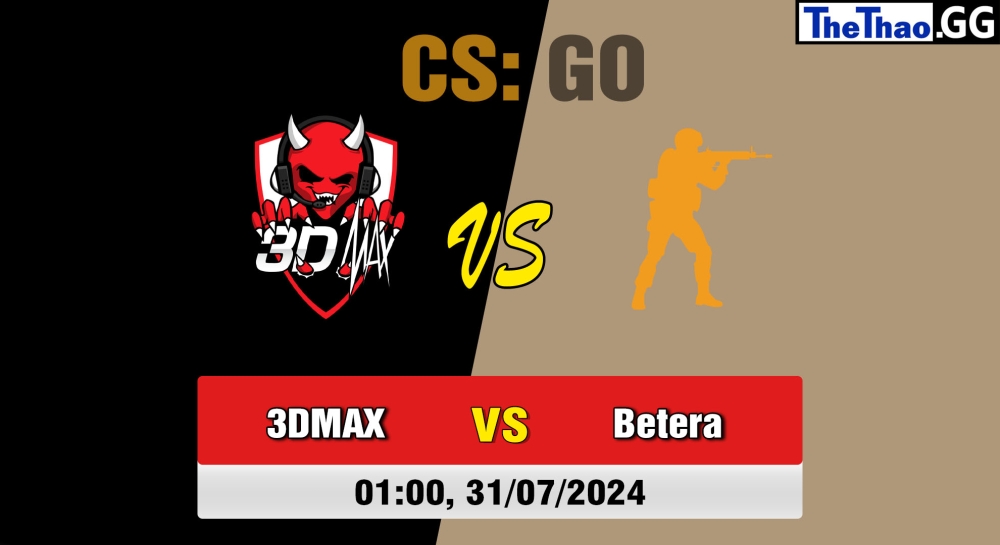 Cá cược CSGO, nhận định soi kèo 3DMAX vs Betera Esports - ESL Challenger League Mùa 48 Châu   u .