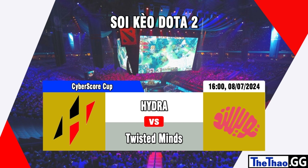 Cá cược Dota2, nhận định soi kèo Hydra vs x5Gaming - CyberScore Cup.