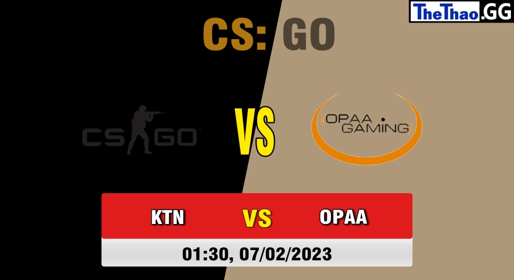 Nhận định, cá cược CSGO, soi kèo Katuna vs OPAA Gaming, 22h ngày 23/06/2023 - Preasy Summer Cup 2023