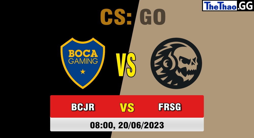 Nhận định, cá cược CSGO, soi kèo Boca Juniors Gaming vs Furious Gaming, 8h ngày 20/06/2023 - FiReLEAGUE Argentina