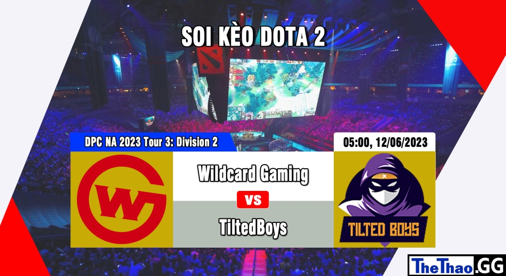 Nhận định, cá cược Dota 2, soi kèo Wildcard Gaming vs TiltedBoys, 5h ngày 12/06/2023 - DPC NA 2023 Tour 3: Division 2